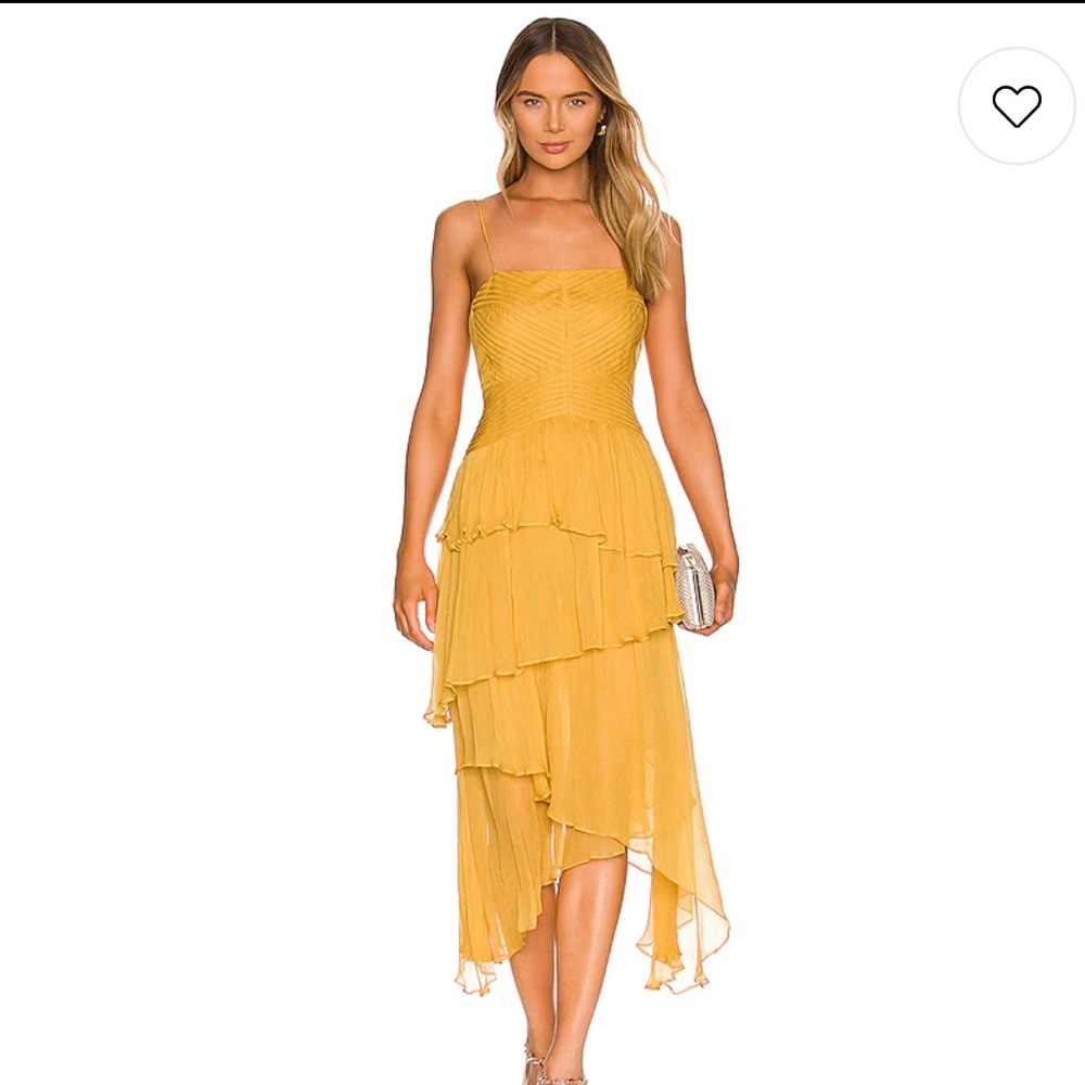 Shona Joy Revolve Iris Pin Tuck Dress